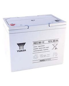 REC80-12I Yuasa Cyklisk Blybatteri