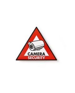 Nedis Varningsklistermärke, Kameraövervakningssymbol, 5 st.