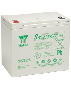 SWL2300FR Yuasa Blybatterier (High-Drain speciellt till UPS-system) (flamskyddad box)