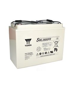 SWL3800FR Yuasa Blybatterier (High-Drain speciellt till UPS-system) (flamskyddad box)