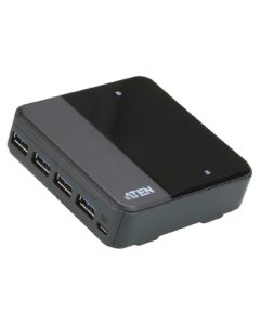 Nedis 2-Port USB Switch, Svart