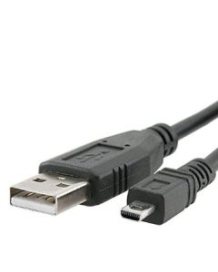 USB till Mini USB 2.0 8pin datakabel, 0.5 m till digitalkamera