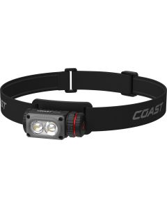 Coast WPH20R vattentät uppladdningsbar pannlampa, lättvikt och magnet, 2000 lumen