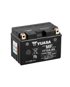 Yuasa YT12A-BS 12V AGM Batteri till motorcykel