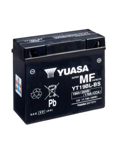 Yuasa YT19BL-BS 12V AGM Batteri till Motorcykel