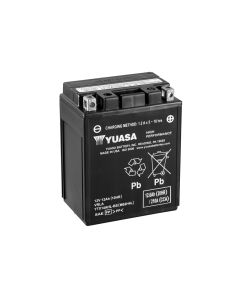 AGM batteri 12V 12Ah (Motorcykel / MC-batteri) - Polställning 0
