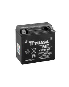 Yuasa YTX14-BS 12V AGM Batteri till motorcykel