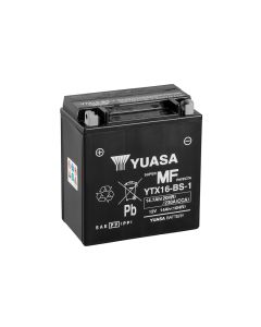 Yuasa YTX16-BS-1 12V AGM Batteri till Motorcykel