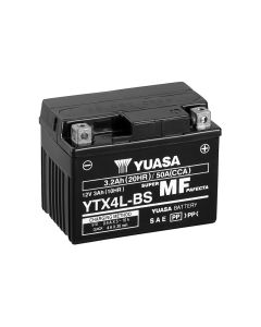 Yuasa YTX4L-BS 12V AGM Batteri till Motorcykel