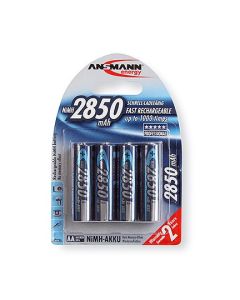 Ansmann AA/R06/Mignon (4 st.) Uppladdningsbara batterier 2850 mAh