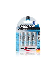 Ansmann Max-e AA/R06 2500 mAh (4 st.) Uppladdningsbara batterier