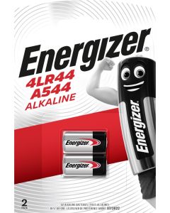 Energizer Alkaliska 4LR44 / A544 Batterier (2 st. Förpackning)