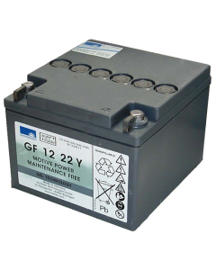 Sonnenschein GF 12 022 YF 12V 22Ah (GF12022YF) - GEL-batteri till golfvagn