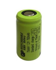Batteri svarende til GP75AAH - 750 mAh