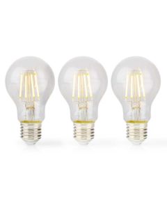 LED glödlampan E27 | 7 W | 806 lm | 2700 K | Hot White | 3 bitar.