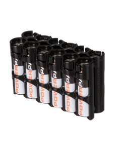 Powerpax Batterihållare till 12 st. AAA (svart)