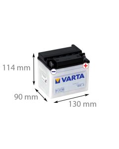 Varta 507 101 008 - 12V 7Ah (Motorcykelbatteri)