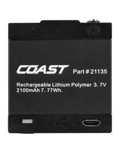 Coast ZX600 Zithion-X uppladdningsbart batteri för PM200, PM500R och PM550