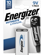 Energizer Ultimate Lithium 9V / 522 Batteri (1 St. förpackning)