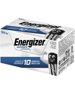 Energizer Ultimate Lithium 9V / 522 batteri (10 st. förpackning)