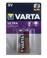 Varta Professional Lithium 9 V/E/6LF62 Batteri (1 st.)