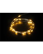 Goobay ljuskedja med 20 LED -lampor silverfärgade 2 st