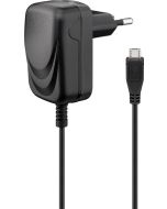 Goobay Micro USB universalladdare (1A) 1,5m kabel svart