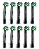 Oral-B CrossAction Tandborsthuvuden 10 st. - Svart