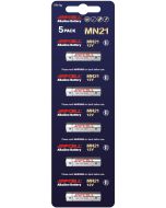 Japcell MN21 / E23 / 23A Batteri - 5 st.