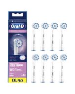 Oral-b Sensitive Clean Borsthuvuden 8 st - Vit