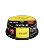 Intenso® DVD-R 4,7GB 16x Speed - 25 st. På spindel