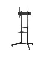 TV-presentationsstativ med hjul och justerbar höjd 37"-70"