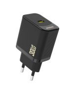 Dudao A27PEU USB-C GaN Power laddare 30W PD/QC, Svart