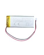 Litiumjonbatteri till LED-skåpsbelysning/ljuslist – 3,7 V, 600 mAh