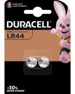 Duracell LR44 / A76 / AG13 / LR1154 knapcelle batteri - alkaline - 2 st.