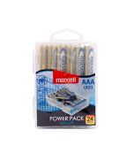 Maxell Long life Alkaline AAA/LR 03 batterier - 24 st.