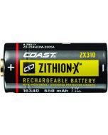 Coast ZX310 Zithion-X uppladdningsbart batteri för XP6R och XPH25R