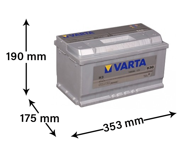 VARTA Batterier Knappbatterier CR2032, paket med 20, Power on