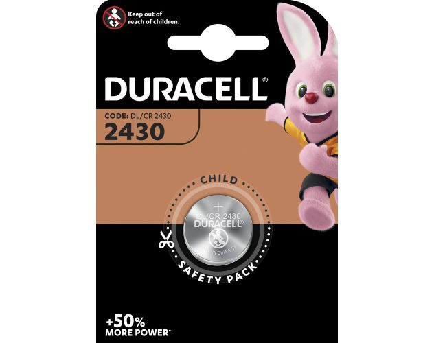 Duracell DL2430/CR2430 Knappcellsbatteri (1 st.)
