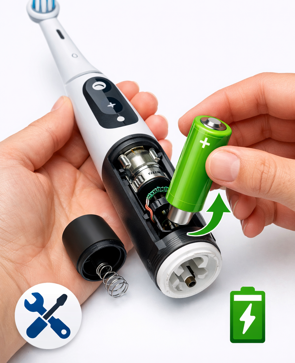 Oral-B iO elektrisk tandborste byt batteri själv